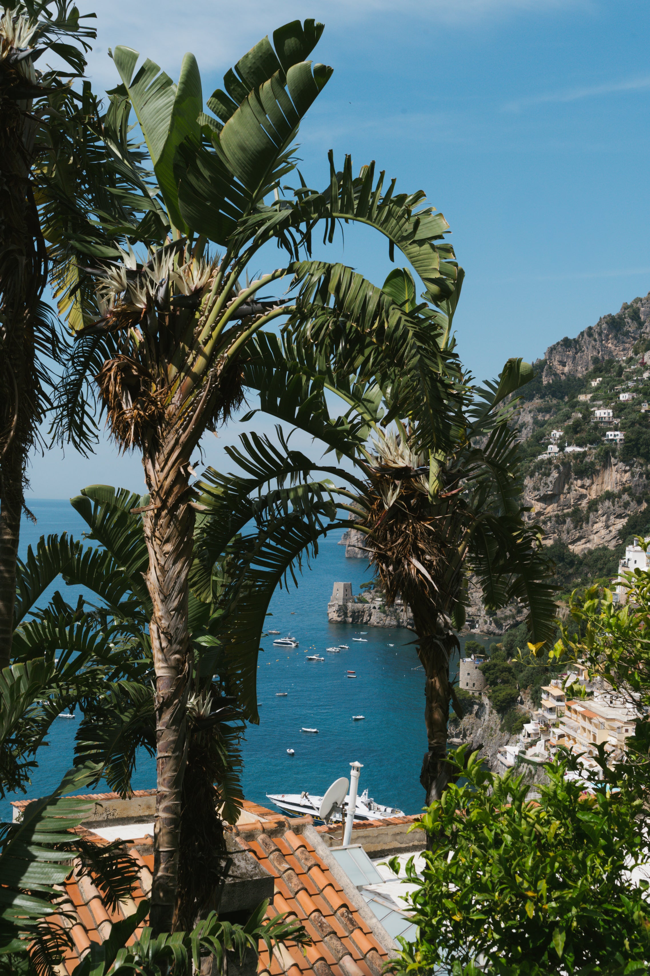 Above the Amalfi Blue